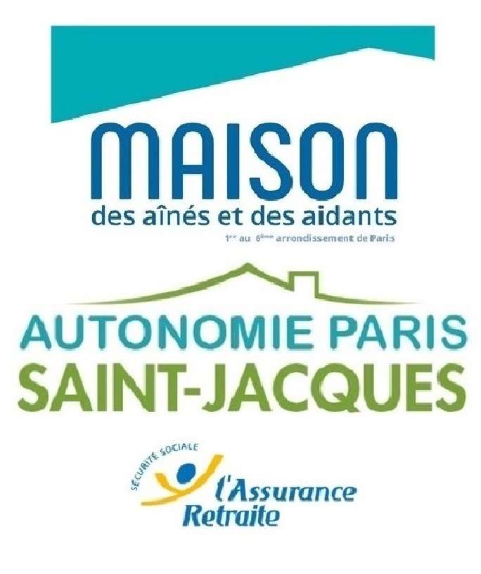Logos Maison des aînés et des aidants - Autonomie Paris Saint Jacques
